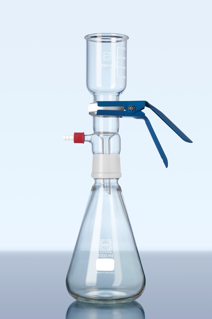 Top (head) with suction, DURAN, NS45/40, for filtration apparatus