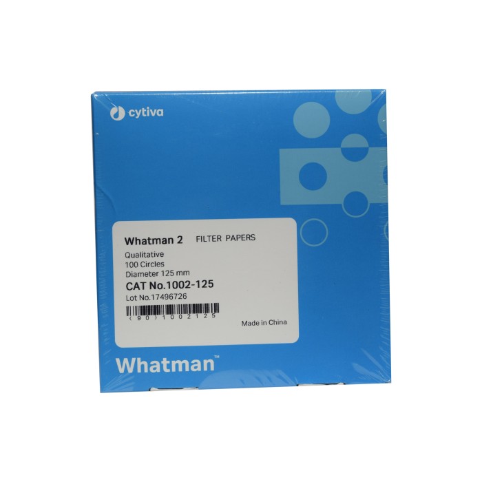 Filter circles, Whatman, kvalitativt, Grade 2, Ø90 mm, 8 µm, 100 pcs