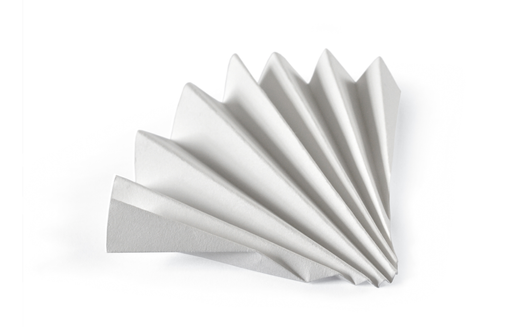 Folded filter, Whatman, qualitative, Grade 595 ½, Ø385 mm, 4-7 µm, 100 pcs