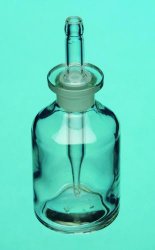 Dropping bottle 50ml clear NS pipette, boro 3.3