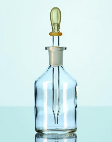 Dropping bottle, soda-lime glass, complete, 50 ml