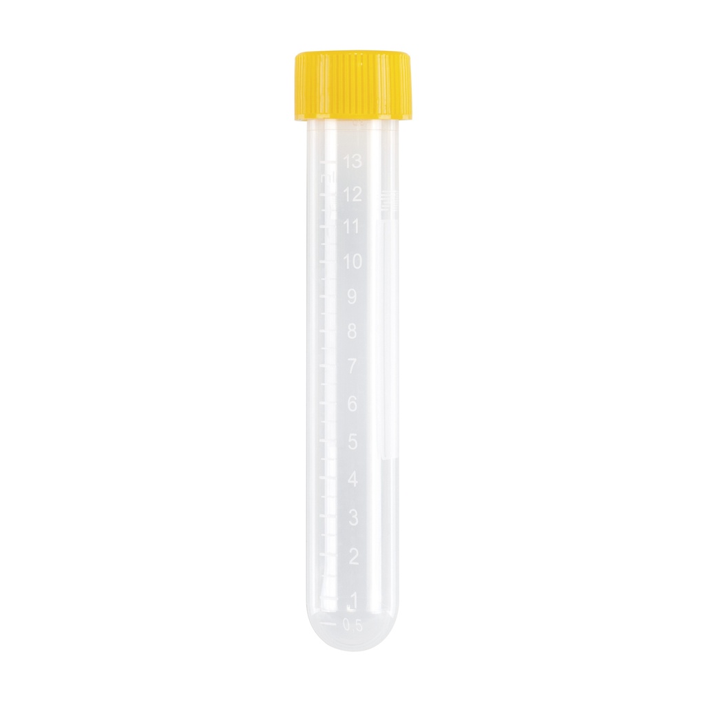 Centrifuge tubes, TPP, 13 ml, round, PP, 800 pcs