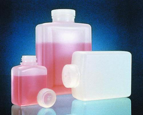 [9103091] Bottles, rectangular, Nalgene Type 2007, HDPE, wi