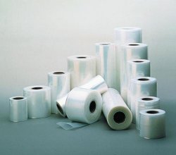 Plastic film 200x0,05 mm tubul ar, transparent in