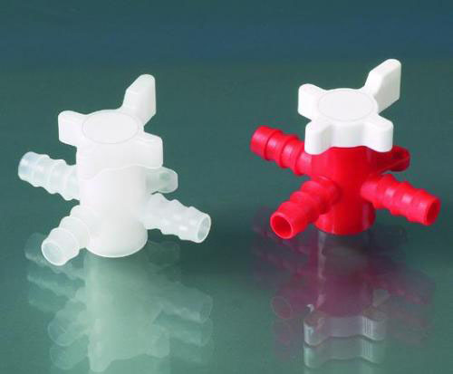 [9116789] Three-way valves, Laboplast®, For tubing bore 11