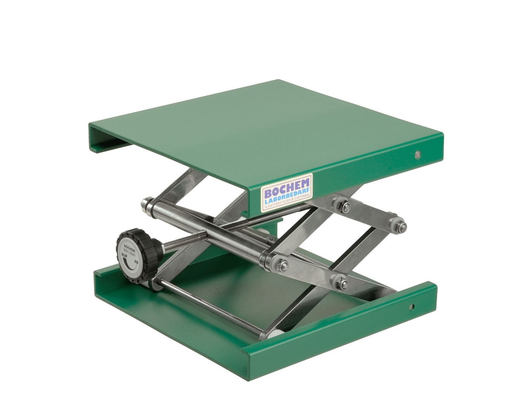 [9118962] Laboratory jacks, green epoxy- coated, aluminium,
