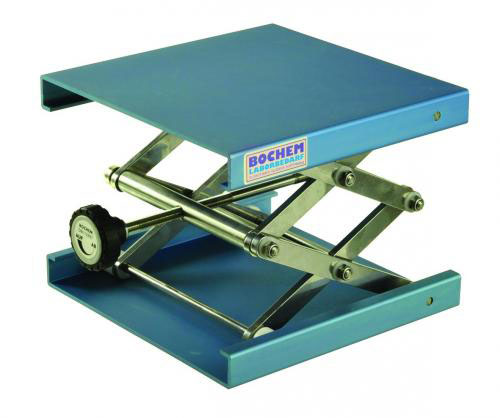 Laboratory jacks, blue anodise d aluminium, Type A