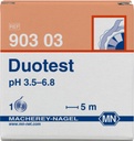pH indicator paper, Macherey-Nagel Duotest, pH 3,5 - 6,8, 5 m