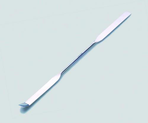 [9150817] Double spatula 210 mm, straight, 18/10 steel