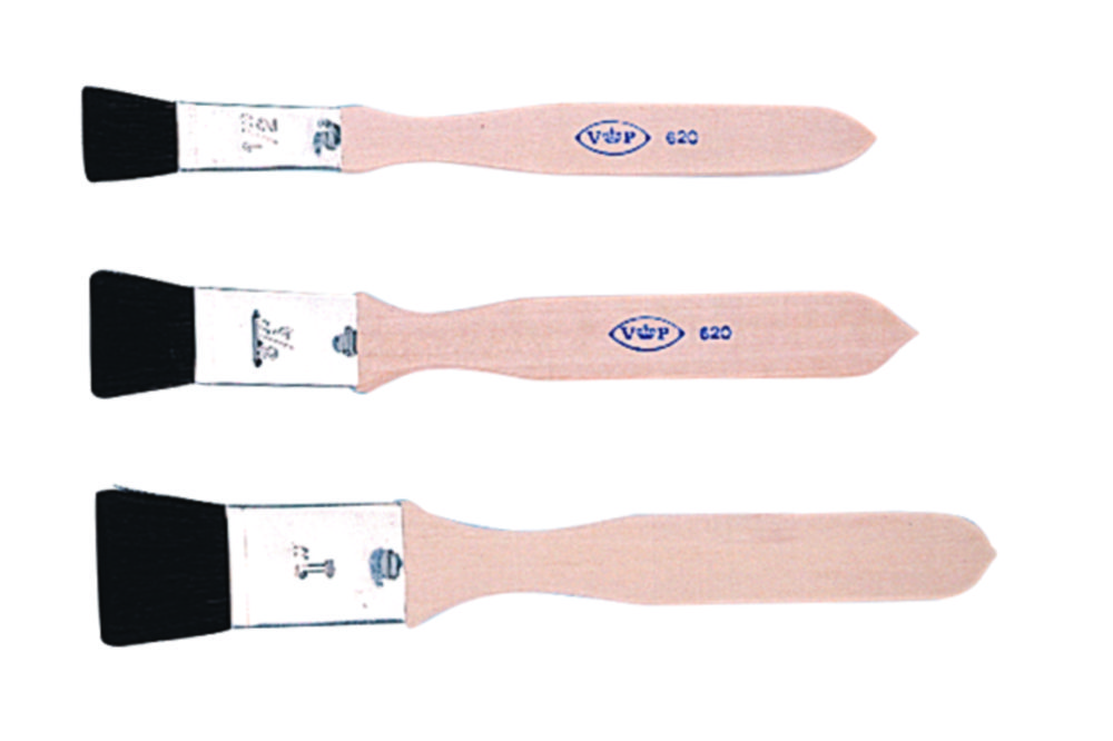 [9172042] Hair brushes, broad, Width 12. 5 mm, Wall thicknes