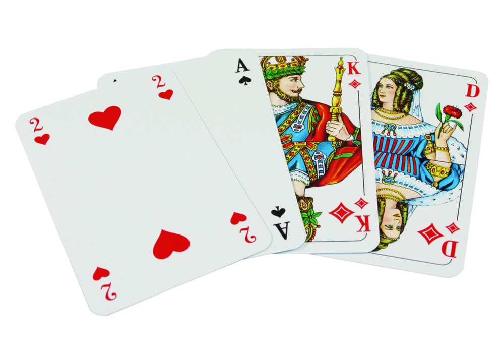 [9190940] Playing card rejects printed a nd laminated on bot