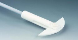 Stirrer rotors, crescent-shape d paddle, Length 60