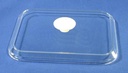 [9200183] Lid 30x17x1,5cm PS, clear for 9200160 + 165