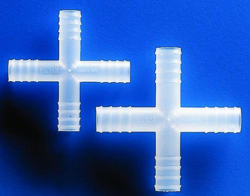 X connectors, 4-way, Dia. 6.0 mm, Tubing i.d. 2.7