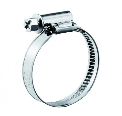 [9207436] Tubing clamps, galvanised worm -drive screw closur