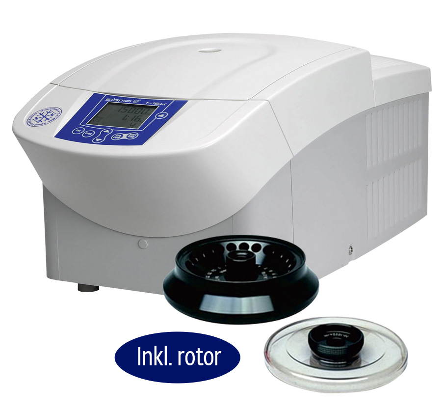 [221003090] Centrifuge Sigma 1-16K with cooling, with rotor for 24x1-5-2 mL tubes