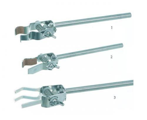 Clamps, micro, stainless steel , Type 3 , Jaw open