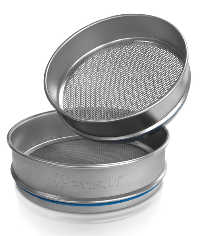 Analysis sieve, Retsch, SS, Ø200 x 50 mm, mesh: 45 µm