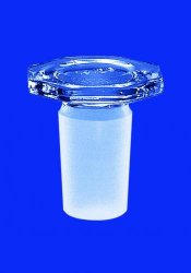 Stoppers, glass, conical NS jo int, NS 12/21 , Des