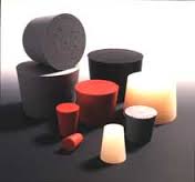 [9230360] Silicone stopper 14,5 x 10,5 x 20 mm, 1 hole