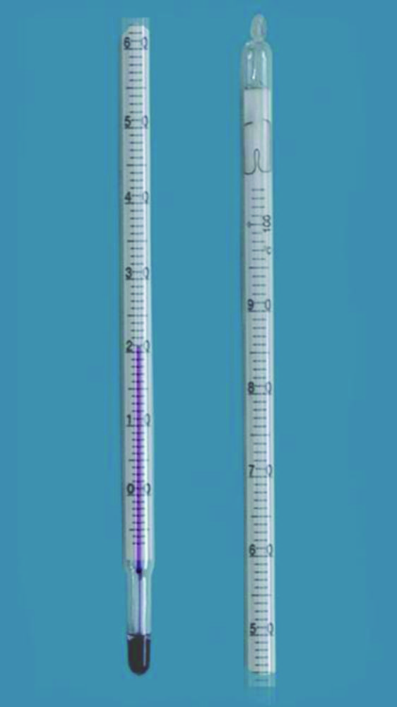 [9235266] Lab thermometer set, red filling