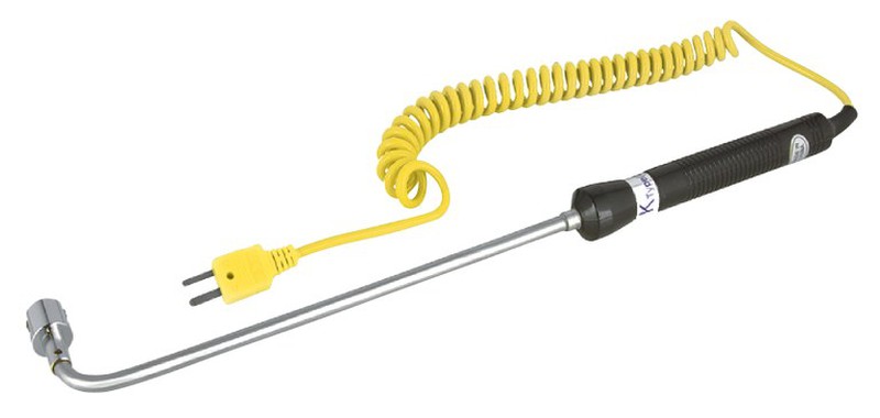 Surface probe 90°, K, -50...+400°C, DIN EN 60584