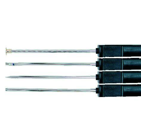 Temperature probes, Pt 100, fo r ama-digit ad 20th