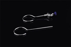 LLG funnel holder with boss head, open, Ø100 mm