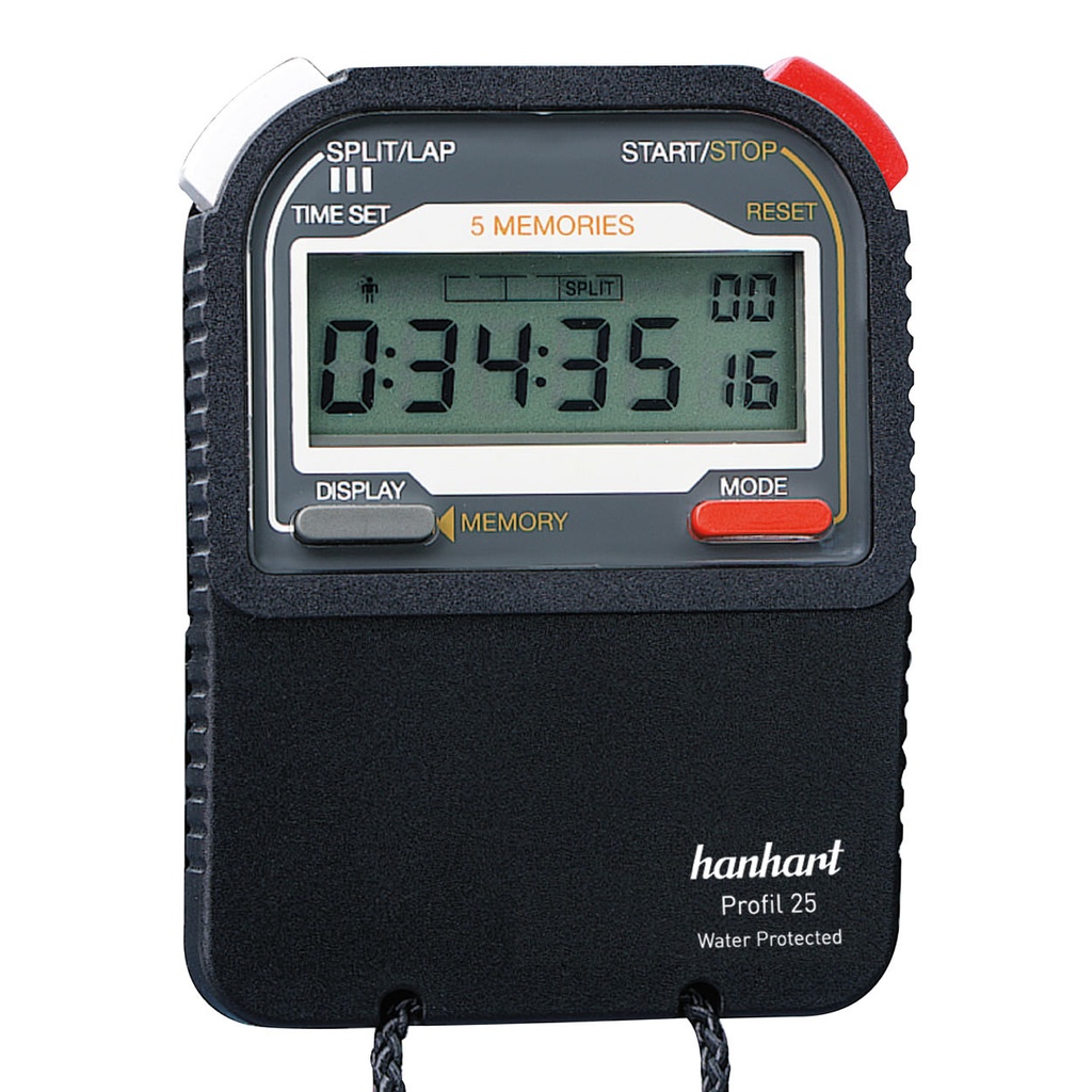 Stopwatch, digital, Profile 25