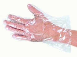 Polyclassic gloves, Franz Mensch LDPE, women