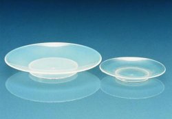 Watch glasses with base, PP, D ia. 60 mm
