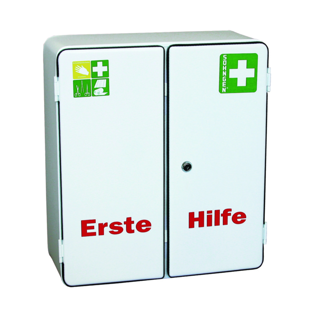 First Aid cabinet Rom DIN 13169, W. Söhngen, 462x404x170 mm