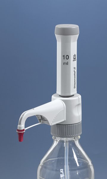 Dispensette S Fix, w/valve, 5 ml