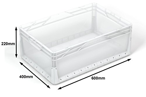 Euronormbox TRANSPARENT, 46 L, full wall