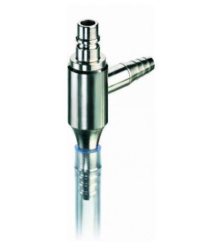 Water-jet pump G 1/2, nickel-plated brass