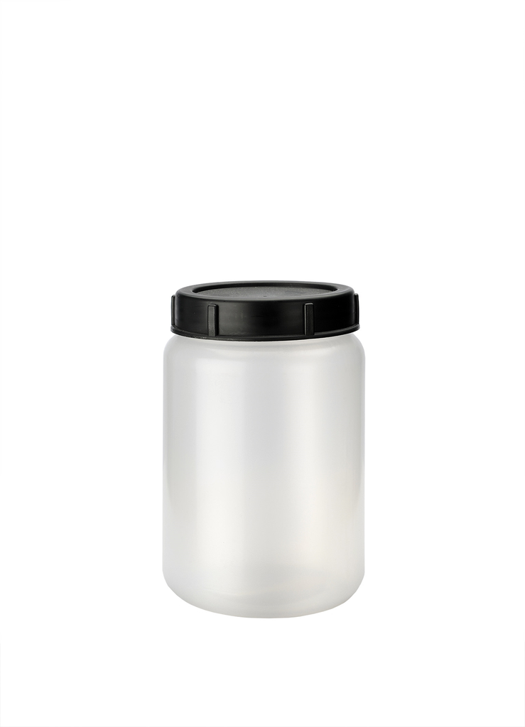 PPCO bottle 1000 ml, Ø97x175 mm, incl. screw cap