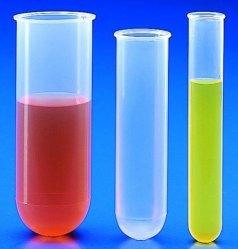 Centrifuge tubes 12x100 mm 7 m l, PP, cylindrical
