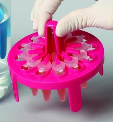 Floating rack PrepSafe, 12x1,5/2 ml, turquoise
