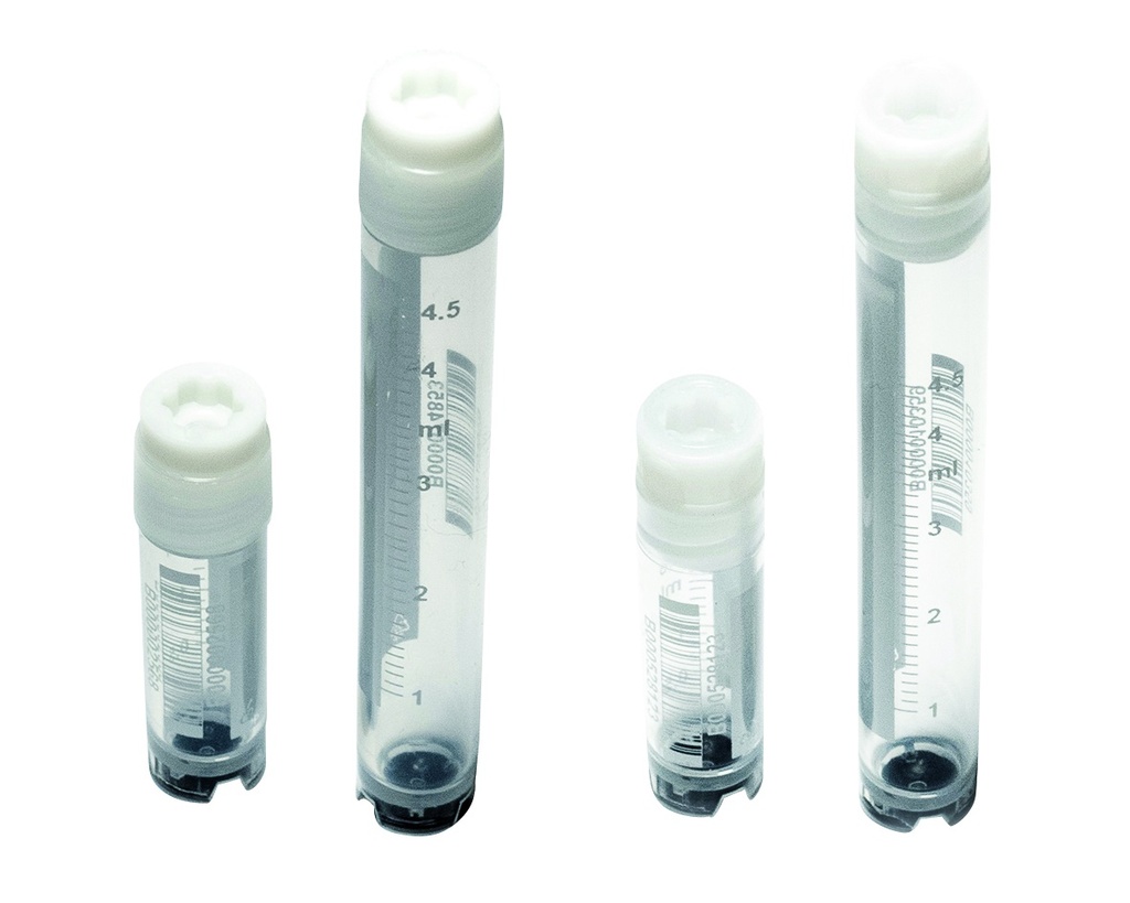 [9401162] Cryotube, LLG, PP, sterile, ext. thread, with foot, 2 ml, 2 x 50 pcs.