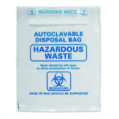 [9404050] LLG-Waste bags 310x660 mm PP, autoclavable