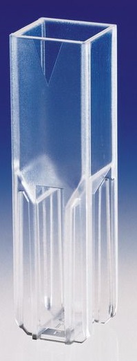 [9406115] Semi-micro cuvettes, Brand, PMMA, 10 mm, 1,5-3,0 mL, 100 pcs