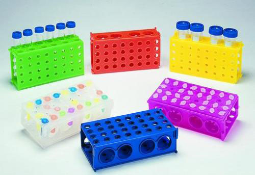 Microtube racks, interlocking for 4 sizes, ass.