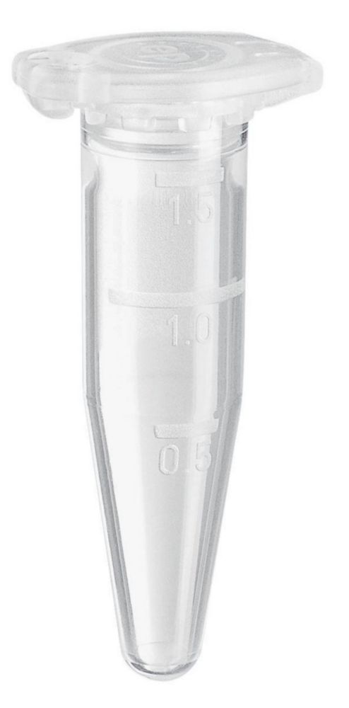 [9409331] Microcentrifuge tube, Eppendorf, Safe-lock lid, clear, 1,5 ml