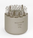[2217658] Round carrier for 19 round bottom tubes 9 - 15 ml