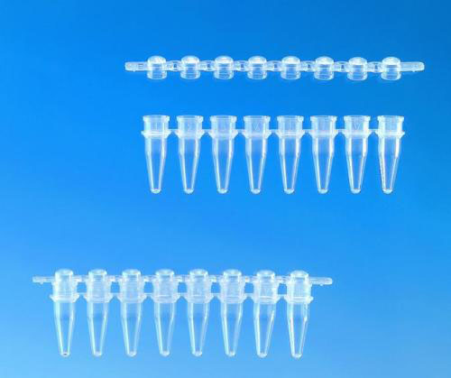 [9409374] PCR tube strips with/without cap strips, 8/12-tu