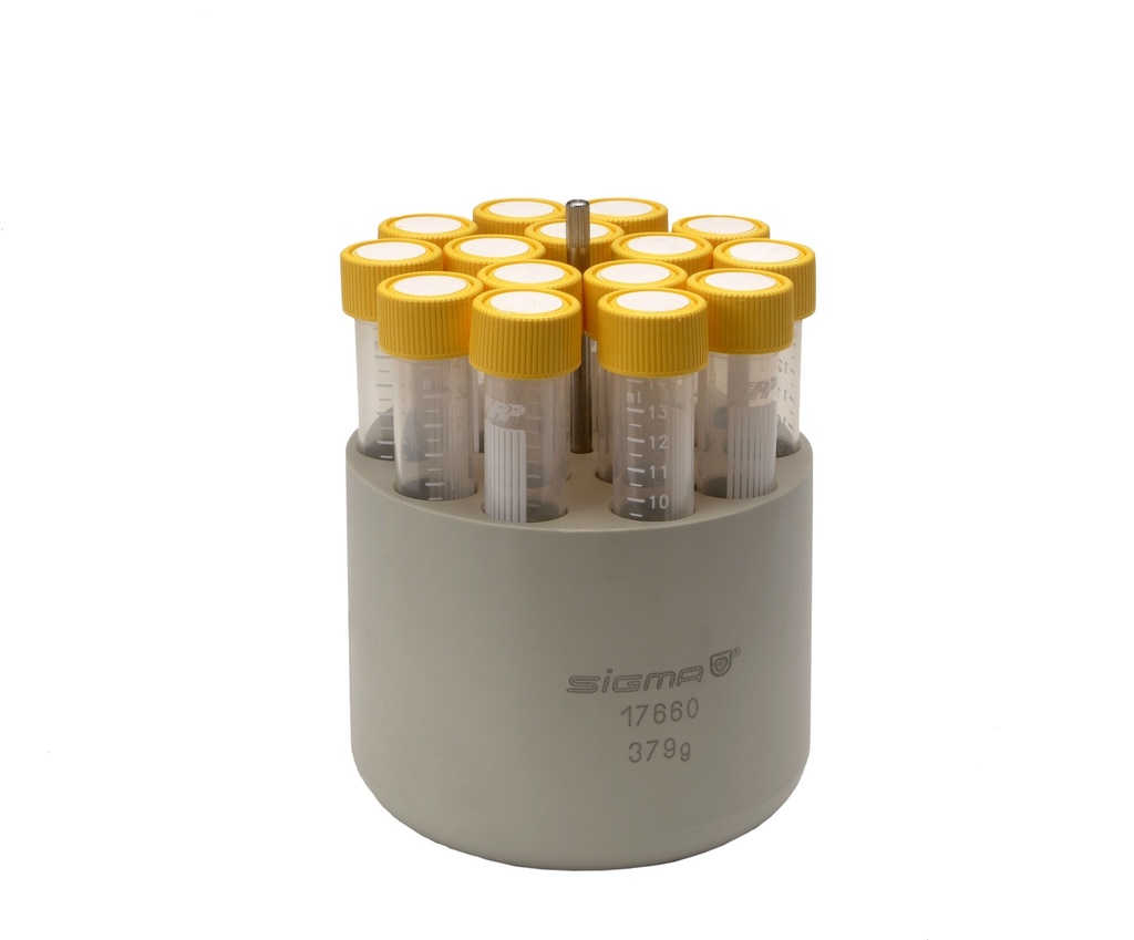 Round carrier for 15x15 ml Falcon, 1 set = 2 ea.