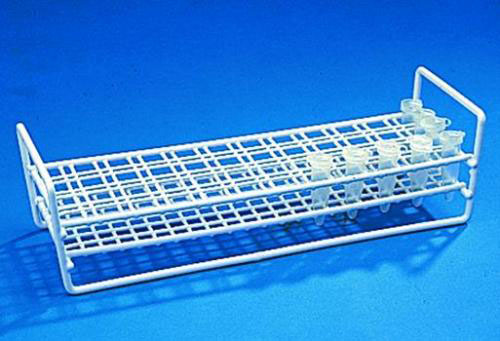Reaction tube stand, PE-coated wire, Array 4 x 12