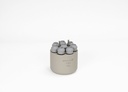 [2217670] Round carrier for 8 tubes 25-30 ml, Ø25,4 x 90-115