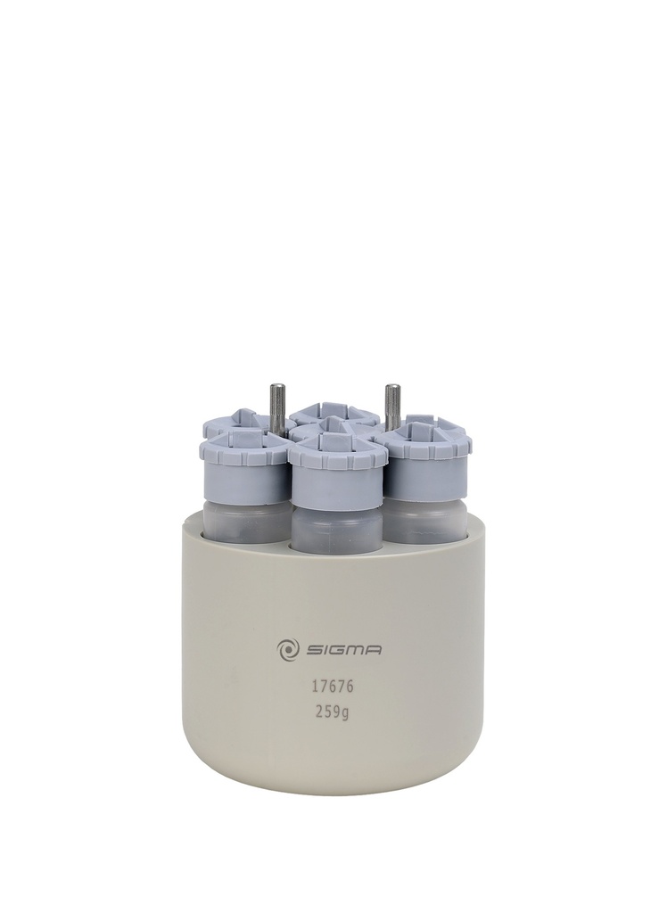 Round carrier for 7 tubes, Ø29/32 mm