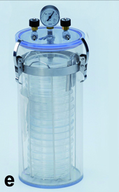 Anaerobic jar ""crystal"" 3 li rs, for up to 15 Pe